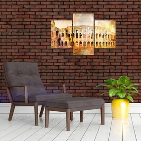 Tablou - Pictură digitală, Colosseum, Roma, Italia (90x60 cm)