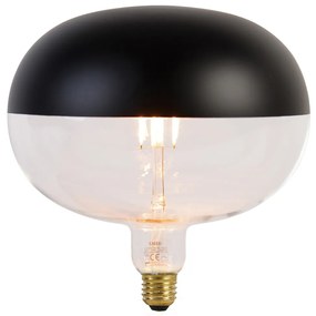 Bec LED cu dimmer E27 oglindă negru 6W 360lm 1800K
