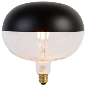 Bec LED cu dimmer E27 oglindă negru 6W 360lm 1800K