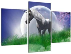 Tablou cu unicorn (90x60 cm)