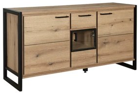 Bufet Soho Nordian Oak 3 Usi Si 1 Sertar 151 Cm