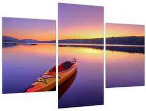 Tablou - Kayak pe lac (90x60 cm)