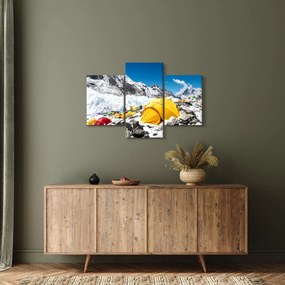 Tablou - Camping la munte (90x60 cm)