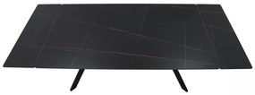 Masa extensibila Imperia neagra L160-220xl90