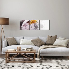 Tablou - Vultur (cu ceas) (90x30 cm)