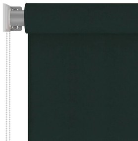 Jaluzea tip rulou de exterior, verde inchis, 200x140 cm, HDPE Morkegronn, 220 x 140 cm