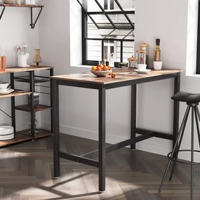 Masa Bar Vintage Maro Rustic, 120 x 60 x 90 cm