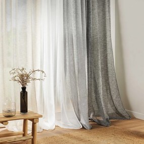 Perdea fildeș din voal 140x240 cm Carlin – douceur d'intérieur