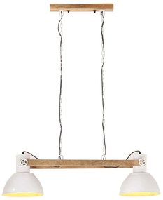 Lampa suspendata industriala, 25 W, alb, 109 cm, E27 1, Alb, 1