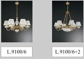 Aplica de perete din alama si portelan 2 brate design italian