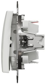 Intrerupator cap scara, 10A, IP20, Alb, Schneider Sedna Design