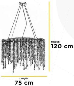 Lustră pe cablu ONLI LAILA 5xE14/10W/230V