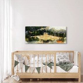 Tablou - Templul lui Zeus, Atena, Grecia (120x50 cm)