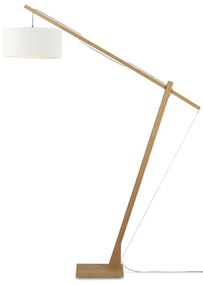 Lampadar eco din bambus Montblanc 4723 natur/ alb