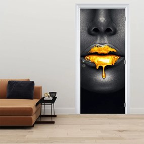 Fototapet pentru ușă - Buzele femeii (95x205cm)