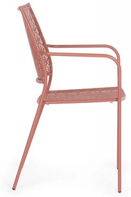 Scaun pentru gradina rosu caramiziu din metal, Lizette Bizzotto