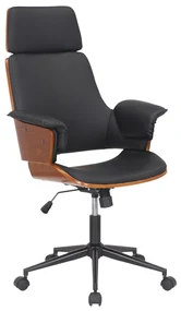 Scaun Directorial Piele Ecologica Hanns Negru