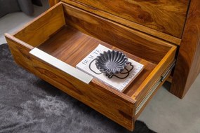 Comoda cu 4 sertare din lemn masiv PURE 100cm