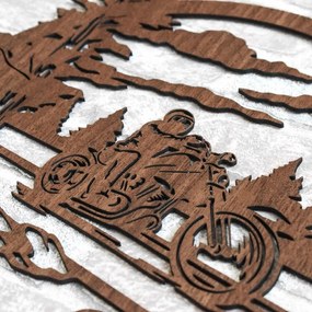 DUBLEZ | Cadou original pentru un motociclist - Tablou cu motocicletă