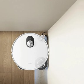 Aspirator robot Xiaomi Robot Vacuum 5 EU OV31GL, 55 W, 20000 Pa, 140 min, recunoaștere AI, stație automată de spălare și uscare, navigație laser dToF, apă caldă 80 °C, alb