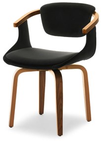 Scaun Max K (negru + nuc). 1111150