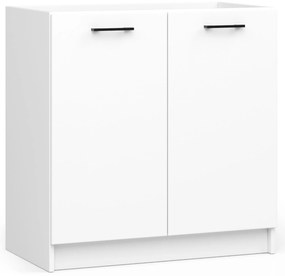 Dulap inferior de bucătărie Ozara S80ZL (alb). 1069128