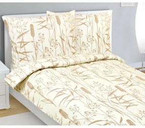Bellatex Lenjerie de pat din flanel Rákos, 140 x 220 cm, 70 x 90 cm