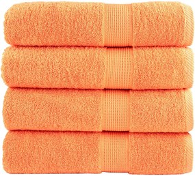 vidaXL Prosoape de mâini premium SOLUND 4 buc. 50x100 cm 600 gsm