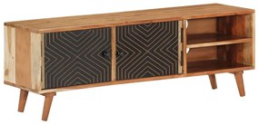 vidaXL Comodă TV, 112x30x40 cm, lemn masiv de acacia