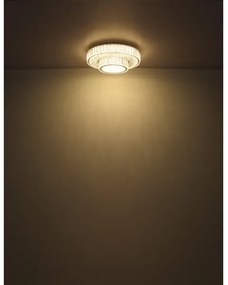 Plafonieră LED dimabilă Globo 67162-50D MUCKY 50W/230V d. 50 cm + telecomandă