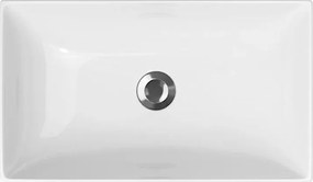 Lavoar dreptunghiular pe blat Cersanit Inverto 60 cm