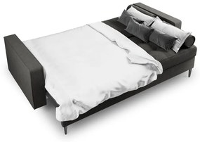 Canapea extensibilă Milo Casa Santo, gri închis