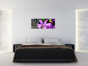 Tablou -flori de câmp (120x50 cm)