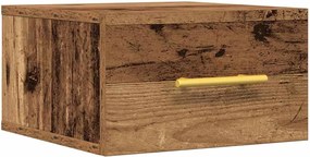 vidaXL Dulap de noapte Lemn vechi 35 x 35 x 20 cm Lemn compozit