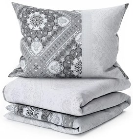 Lenjerie de pat din bumbac Renforce KALI alb Dimensiune lenjerie de pat: 70 x 90 cm | 140 x 200 cm