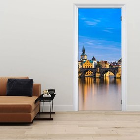 Fototapet pentru ușă - Podul Karol (95x205cm)