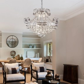 Lustra cristal design LUX Bloomsbury 6L 5046-6CC SRT