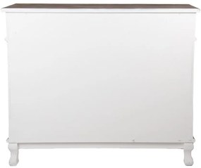Comoda natur, din lemn masiv, aspect vintage, Eloise