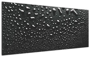 Tabloul cu picături de apă (120x50 cm)