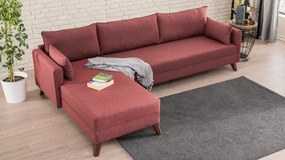 Canapea extensibilă Bellina 1 (bordo) (S). 1063027