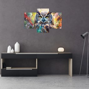 Tablou - Pictură de o bufniță (90x60 cm)
