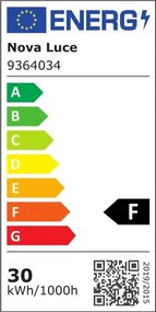 Lustra LED aplicata design modern geometric PORTO 30W NVL-9364034