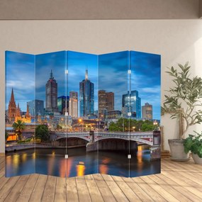 Paravan - Orașul Melbourne (210x170 cm)