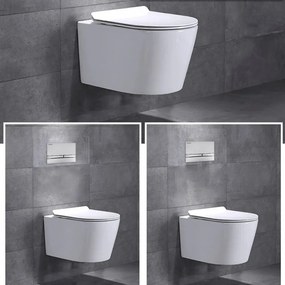 Set rezervor WC montat pe perete Ride Adriatic