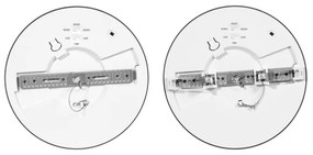 Panou LED cu senzor Ecolite WPCB2-24W/HF/CR LEXA LED/12/18/24W/230V