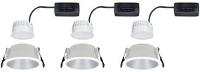 Paulmann 93410 - Set 3x LED 6,5W IP44, luminar baie COLE, dimabil, 230V