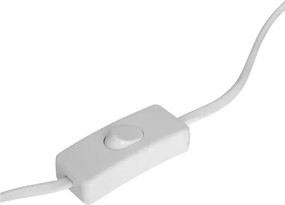 Atmosphera - Lampă de masă TOBIE 1xE27/60W/230V albă