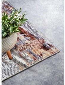 Covor gri 120x160 cm Malard Copper Gold – Elle Decoration