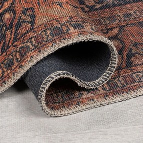 Covor tip traversă burgundy lavabil 60x230 cm Nico Global – Flair Rugs