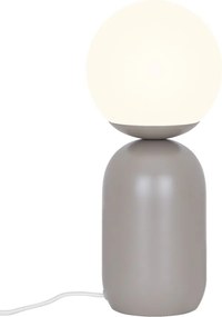 Veioza, lampa de masa design modern Notti maro deschis